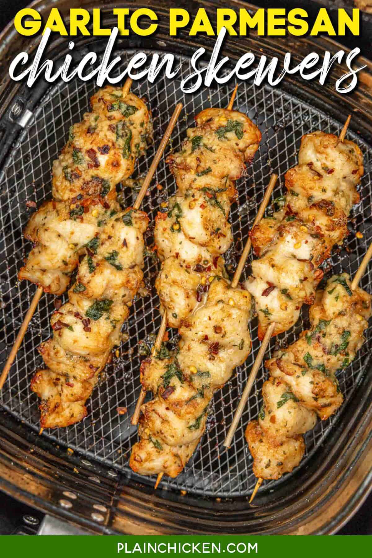 Juicy Garlic Parmesan Chicken Skewers: Your Next Crowd Favorite
